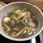 うどん乃 かわむら - 肉汁うどんのつけ汁