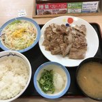 Matsuya - 豚バラ焼肉W定食