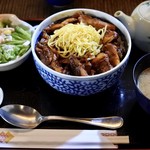 鳥一代 - きじまぶし丼800円