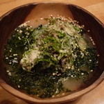 ごはん屋 今ここ - 冷汁完成