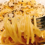 創作イタリアン Gemelli - スパゲッティーニ  いつも絶妙な茹で加減に感服