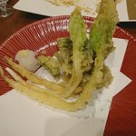 月乃兎 - 山菜天ぷら