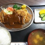 十三 大富士 - ビフカツ定食