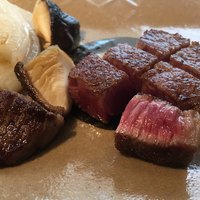 佐賀牛 季楽 銀座  - 1回目の最高級佐賀牛フィレ (「牡丹 最高級佐賀牛フィレ」9000円)