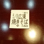 北京餃子 - 確かに5/8サイズです(笑)