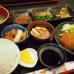 じゅえり - ミンチカツ定食