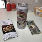 宮川うなぎ店 - 持ち込みのBeer(^q^)