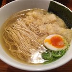 浜堂ラーメン - 煮干しラーメン500円（細麺）