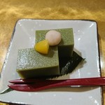 彩懐石 わらび高砂 - 狭山茶の水羊羹