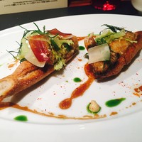 ラトリエ ドゥ ジョエル・ロブション - 前菜、パルメザンチーズでクラチネした豚足のティーヌ