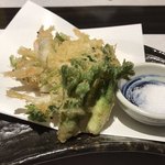 颯 - 白海老のかき揚げ