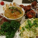 施家菜 - 肉とクラゲの前菜5種盛り