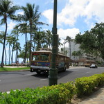 Hyatt Regency Waikiki Beach Resort and Spa - JTBのOLIOLIバス(2018年4月)