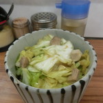 家系ラーメン 近藤家 - キャベチャー(150円)