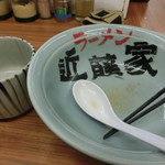 家系ラーメン 近藤家 - ごちそうさま