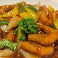 施家菜 - 車海老の炒め物