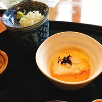 紗羅餐 本店 - つき出しの生湯葉
