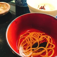 紗羅餐 本店 - ウェルカム蕎麦「黒豆蕎麦」