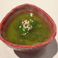 旬菜 おぐら家 - えんどうまめ豆腐