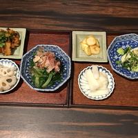 旬菜 おぐら家 - 春旬菜3種盛り×2