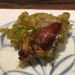 旬菜 おぐら家 - ホタルイカとふきの唐の唐揚げ