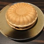 旬菜 おぐら家 - 最中アイスクリーム