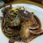 心粋厨房 獬 - 八の字蟹の醤油漬け・・。