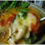 Wajin - 鶏とまとチーズ鍋