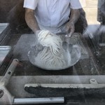 藤店うどん - 製麺工程の仕上げのところ♪