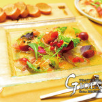 マジックレストラン＆バーGIOIA 銀座 - 直送鮮魚のカルパッチョ