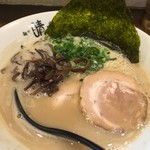 麺や 晴 - 博多ラーメン 650円