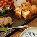ぷーれ - 鶏肝のパテ