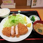 Tonkatsu Nijou - ロースかつ定食1630円