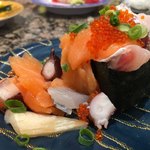 がってん寿司 - 「大盛り！鮮魚切落ち」240円
