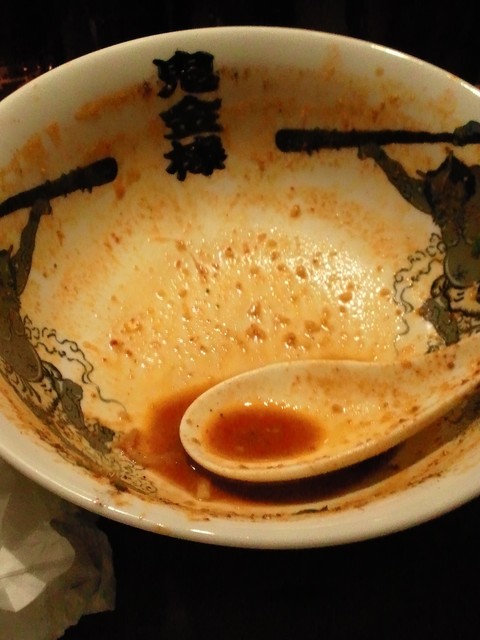 カラシビ味噌らー麺 鬼金棒 - 本生完敗です・・・・(笑)