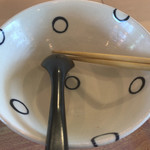 島豆腐と、おそば。真打田仲そば - 田仲そば(スープ完飲)