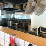 島豆腐と、おそば。真打田仲そば - 田仲そば(厨房)