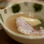 うを徳 - "花山椒鍋（はなざんせうなべ）"之二、越前勝山（ゑちぜんかつやま）の赤鯥（あかむつ）