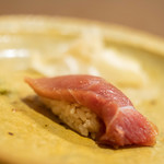 うを徳 - 房州勝浦（あはかつうら）の鮪（しび）、四十三貫四百匁（≒163kg）