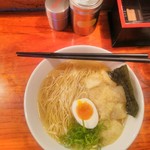 浜堂ラーメン - 煮干そば(細麺)
