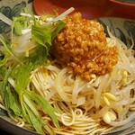 めだかタンタン - この日は水菜が入ってた。