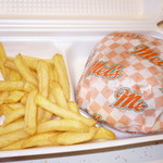 メルズ・ドライブイン - クラシックチーズバーガーセット（オレンジ色の包装）