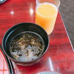 すし処 きた浜 - 海苔のお味噌汁 とても美味しかったです^o^
