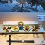 別邸 山風木 - 夕飯の前菜。