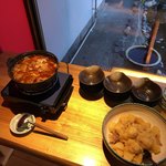 別邸 山風木 - おばんざいコーナー。