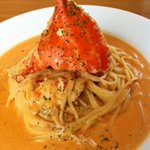 バターフィールド - 渡り蟹のトマトクリームパスタ