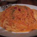 ワタリガニのトマトクリームソース