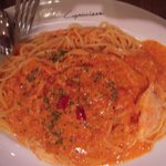 ワタリガニのトマトクリームソース