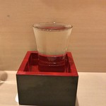 焼鳥 おみ乃 - 奈良萬 純米生酒 中垂れ 無濾過生原酒（福島）