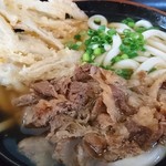 釜揚げうどん 麦の花 - 肉ごぼ天うどん